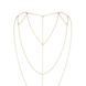 Цепочка для спины Bijoux Indiscrets Magnifique Back and Cleavage Chain - Gold, украшение для тела SO2657 фото 3