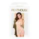 Приталенная сорочка-сетка со стрингами Penthouse - All Yours White, S/M, M/L, L/XL SO5232 фото 3
