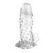 Насадка на член Brave Men Silicon Sleeve Clear, 13,5х4 см. BI-026203 фото 2