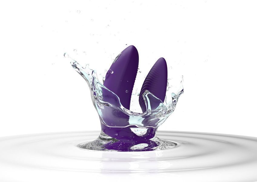 Смарт вибратор для пар с пультом ДУ We-Vibe SYNC 2 Purple SO8762 фото