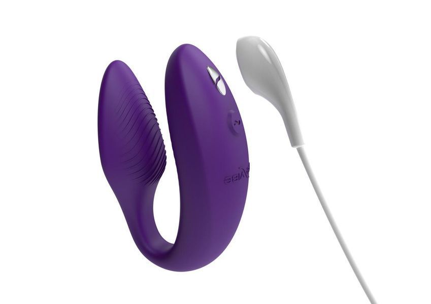 Смарт вибратор для пар с пультом ДУ We-Vibe SYNC 2 Purple SO8762 фото