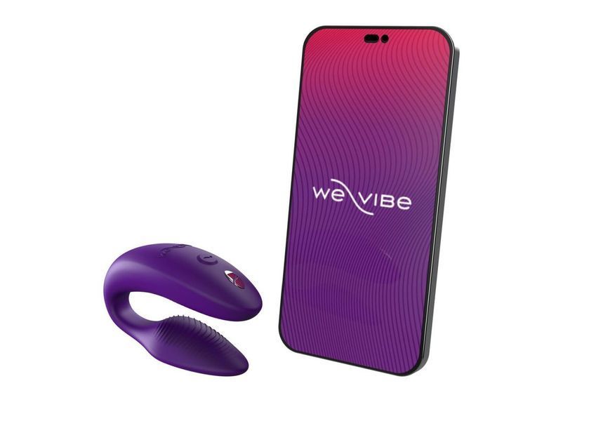 Смарт вибратор для пар с пультом ДУ We-Vibe SYNC 2 Purple SO8762 фото