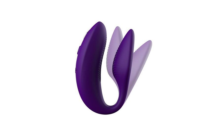 Смарт вибратор для пар с пультом ДУ We-Vibe SYNC 2 Purple SO8762 фото