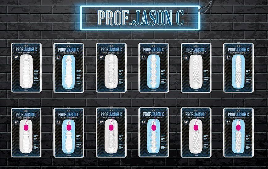Мастурбатор двухсторонний Chisa Prof.Jason C Palm Stroker No.5 Clear, 12,7х5 см. CH38290 фото