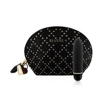 Вібропуля RIANNE S &mdash; Classique Vibe Black, 12х2,8 см. SO3860 фото