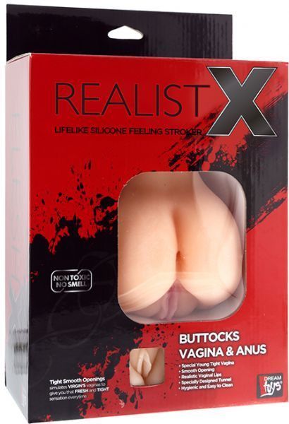 Вагина с анальным отверстием REALISTX VAGINA AND ANUS DT20633 фото