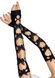 Мітенки з метеликами Leg Avenue Butterfly applique arm warmers Black SO8575 фото 1