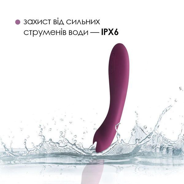 Вибратор для точки G с интеллектуальным режимом Svakom Amy 2, 17х3 см. SO6997 фото