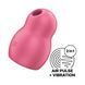 Вакуумний стимулятор із вібрацією Satisfyer Pro To Go 1 Red, 10х6,3 см. SO7800 фото 1