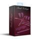 Набор Feral Feelings BDSM Kit 5 Burgundy, наручники, поножи, крестовина, маска, паддл SO8274 фото 2