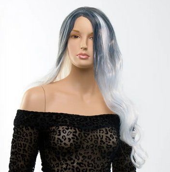 Перука довга хвиляста Fetish Hair балаяж блонд, 65 см. 98371/К09 фото