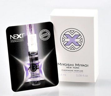 Духи із феромонами для жінок Miyoshi Miyagi Next "X" for Women, 2,4 мл. 600041 фото