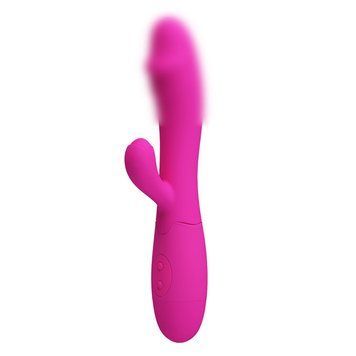 Вібратор Pretty Love Snappy Rechargeable на Li-Ion акумуляторі, 19,5 х3, 2 см 6603BI-014173-2 фото