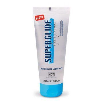 Змазка на водній основі HOT SUPERGLIDE Liquid Pleasure, 200 мл HOT44029 фото