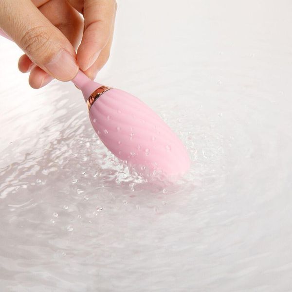 Вакуумный клиторальный стимулятор с виброяйцом в кейсе Otouch Louis Vibrate Pink SO9401 фото