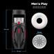 Автоматический мастурбатор с вращением и движением вверх-вниз EROSPACE MEN'S PLAY B1, 26,8х9,5 см. 39-70323 фото 4