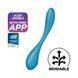 Універсальний смарт-вібратор Satisfyer G-Spot Flex 5+ Petrol, 20х2,6 см. SO7804 фото 1