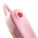 Вакуумный клиторальный стимулятор с виброяйцом в кейсе Otouch Louis Vibrate Pink SO9401 фото 5