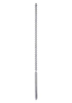 Уретральна вставка Dip Stick Ribbed 6 mm від Steel Power Tools, 24x0,6 см. 507865 фото