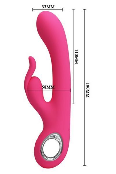 Вібратор Pretty Love Carina (Pink), 19х3,3 см 400512 фото