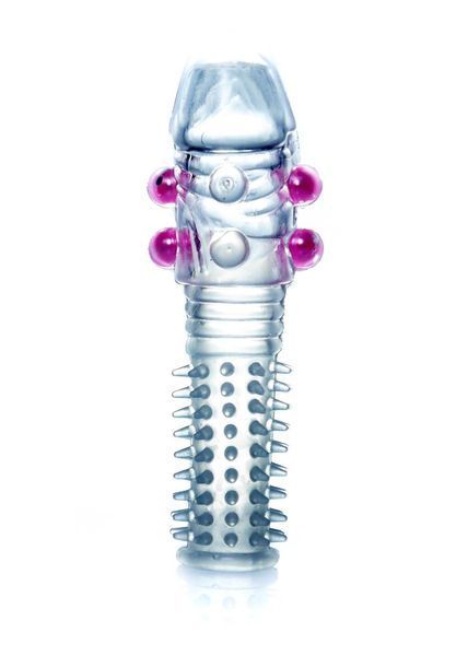 Насадка на член Penis Sleeve Beaded Clear 62530067-00006 фото