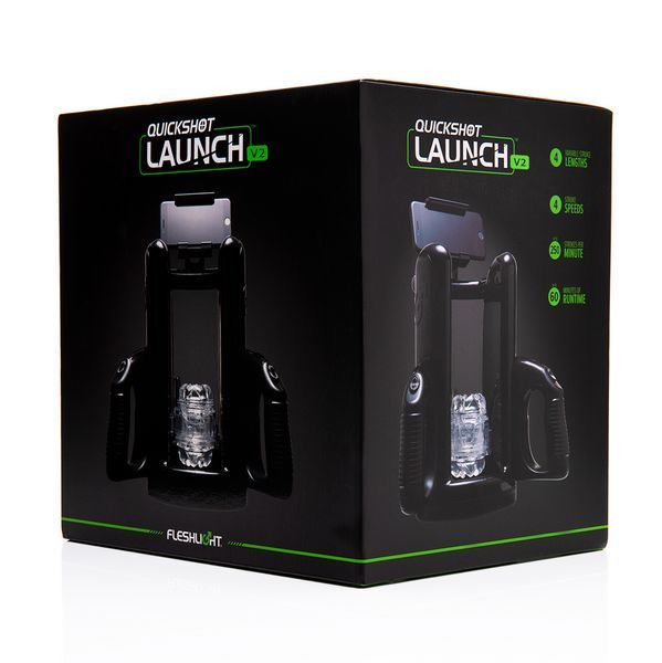 Автоматическая секс-машина для мужчин Fleshlight Quickshot Launch V2, обновленная модель, мощная SX0802 фото
