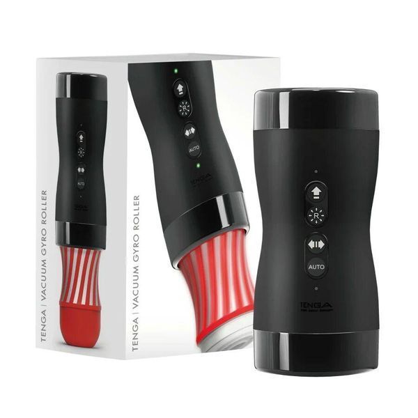 Автоматический мастурбатор Tenga VACUUM GYRO ROLLER, ротация и вакуум, совместим с Tenga Cup SO7041 фото