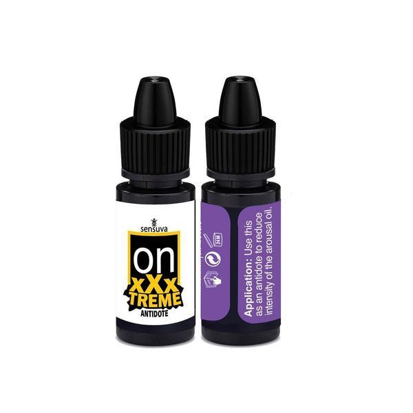 Збудливі краплі для клітора Sensuva On xXxTREME Arousal Oil (5 мл) with Antidote (5 мл) + антидот SX1487 фото