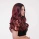 Перука довга хвиляста Fetish Hair балаяж бордо, 65 см. 98401/К09 фото 2