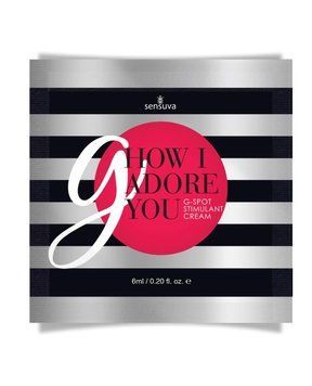 Стимулирующий гель для точки G с экстрактом гуараны Sensuva - G, How I Adore You G-Spot, 6 мл. SO3546 фото