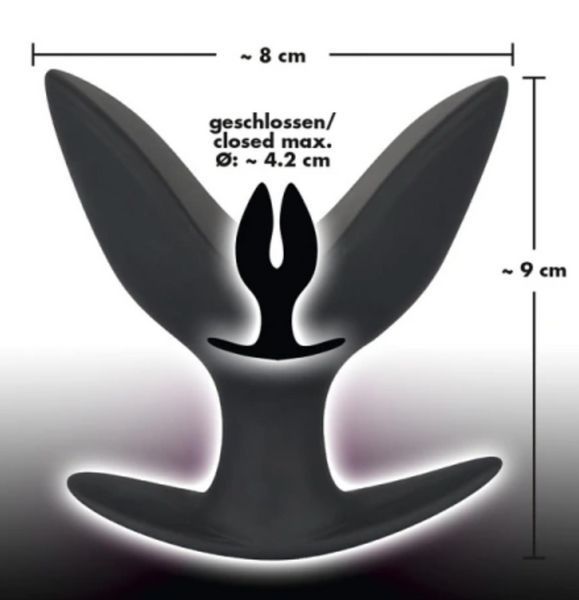 Анальний лаг Black Velvets: Anchor Plug, 10х8 см. 518115 фото