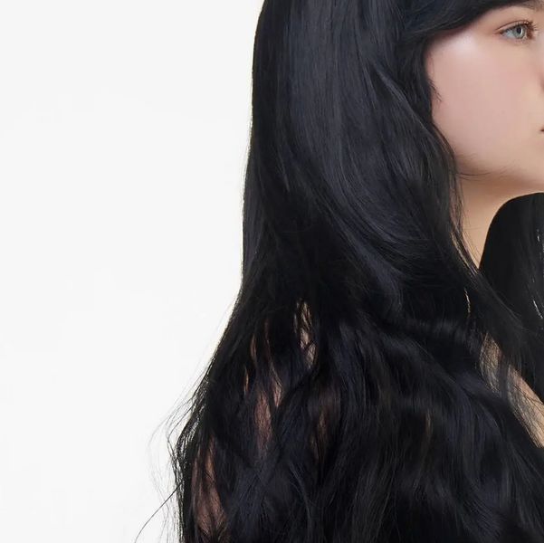 Перука довга хвиляста з чубчиком Fetish Hair чорний, 80 см. 98340/80 фото