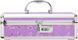 Кейс для зберігання секс-іграшок Powerbullet &mdash; Lockable Vibrator Case Purple з кодовим замком SO5562 фото 2