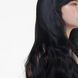 Перука довга хвиляста з чубчиком Fetish Hair чорний, 80 см. 98340/80 фото 4