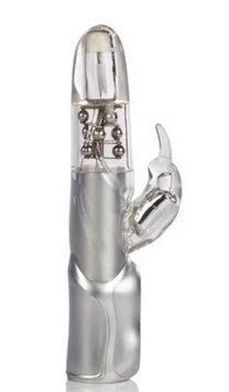 Вібратор зі стимулятором клітора California Exotic Jack Rabbit Advanced Waterproof, 24х4 см. 400794 фото