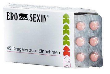Возбуждающие таблетки для женщин и мужчин Ero-Sexin Tabl, 45 штук 7117034A00 фото