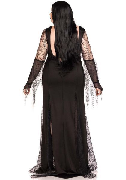 Костюм Мортиши Аддамс Leg Avenue Sexy Spooky Morticia, XL/2XL, 3XL/4XL SO9218 фото