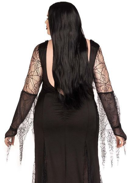 Костюм Мортиши Аддамс Leg Avenue Sexy Spooky Morticia, XL/2XL, 3XL/4XL SO9218 фото