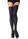 Плотные непрозрачные чулки Leg Avenue Opaque Nylon Thigh Highs Black, one size SO7916 фото 1