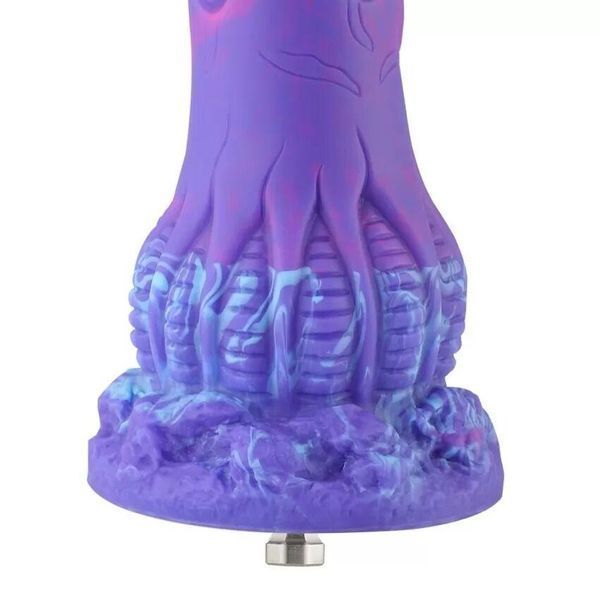 Фалоімітатор для секс-машин Hismith 7.48" Silicone Dildo HSA140 Monster Series, система KlicLok, 19х3,9 см. SO9970 фото