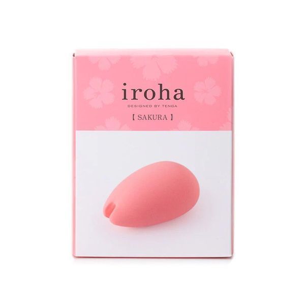Мінівибратор IROHA SAKURA Nadeshiko, роздвоєний кінчик, 5 режимів, перезаряджуваний, 8,3х5,4 см. SO8968 фото