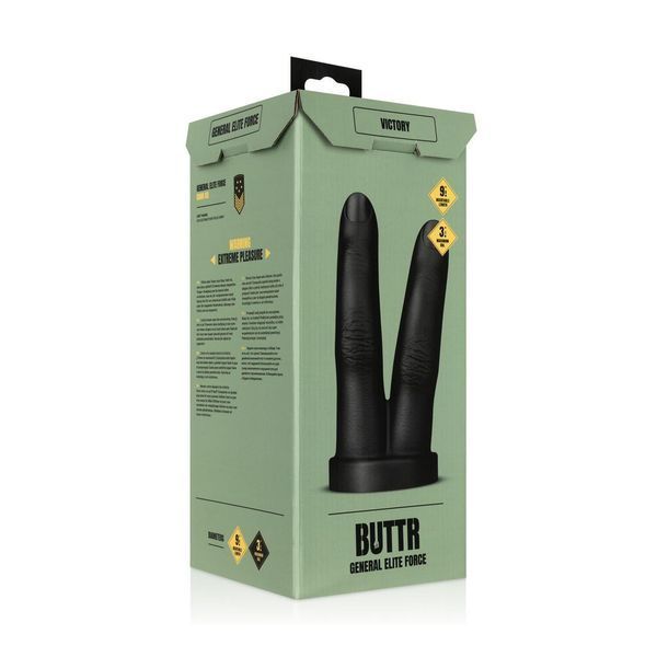 Анальний стимулятор пальці для фістинга BUTTR &mdash; Victory Double Finger Butt Plug, 27х8 см. SX2210 фото