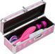 Кейс для зберігання секс-іграшок Powerbullet &mdash; Lockable Vibrator Case Pink з кодовим замком SO5563 фото 4