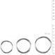 Набор эрекционных колец Sinner Gear Unbendable - Cock/Ball Ring & Glans Ring Set, 3,5 см, 4 см и 5 см SO4584 фото 3