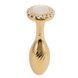 Элегантная анальная пробка LOCKINK SEVANDA Pearl Pear-shape Anal Plug, 7,5х2,3 см. SX0887 фото 4
