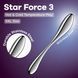 Металевий стимулятор Satisfyer Star Force 3, двосторонній, можна нагрівати й охолоджувати, дуже важкий, 27х4 см. SX3258 фото 5