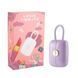 Вакуумный клиторальный стимулятор с виброяйцом в кейсе Otouch Louis Vibrate Purple SO9430 фото 9