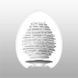 Мастурбатор-яйце Tenga Egg Silky II з рельєфом у вигляді павутиння, 8х5 см. SO5492 фото 2