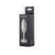 Металева анальна пробка DOXY Butt Plug RIBBED, ребристий, 11х3,3 см. SO8031 фото 5