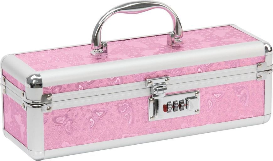 Кейс для зберігання секс-іграшок Powerbullet &mdash; Lockable Vibrator Case Pink з кодовим замком SO5563 фото
